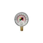 GAV manométer kerékfúvatóhoz 0-12bar 1/4˝ 63mm RAD