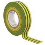 Szigetelőszalag zöld-sárga 20 m